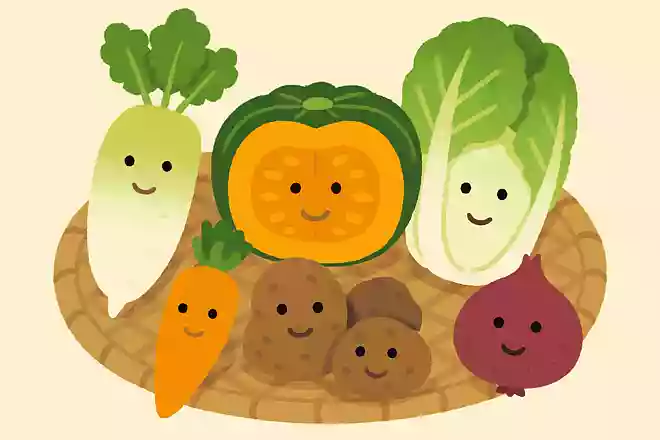 冬至に食べるといい野菜はどれでしょう?