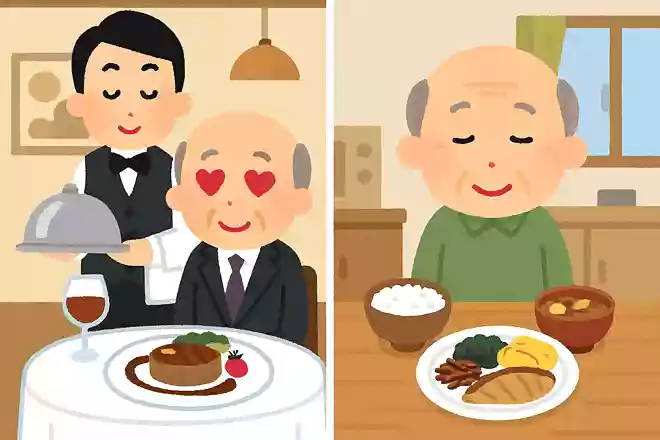 高級レストランの料理 or おうちのいつもの料理、人生最後に食べたいのはどっち?