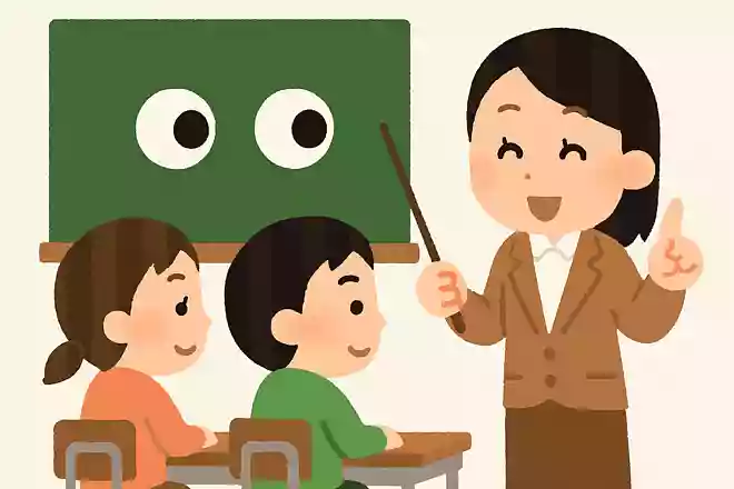 目が前向きについているのはなぜだと思う?前へ前へと進むためだ!先生