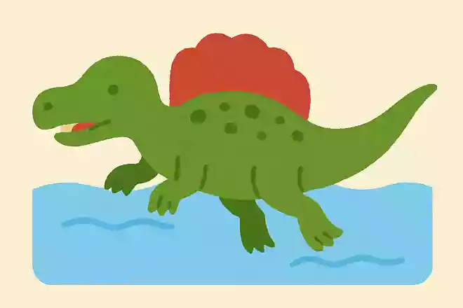 水の中で生活していたと言われている恐竜は?
