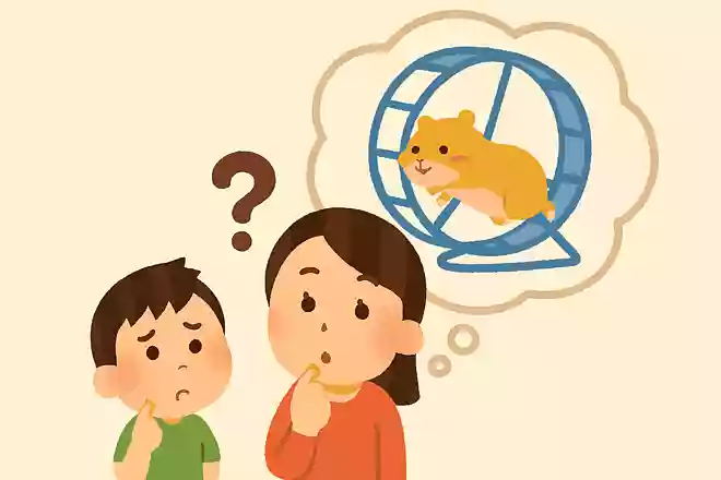 ずっとぐるぐるまわっているのにつかれないのはなぜでしょう?