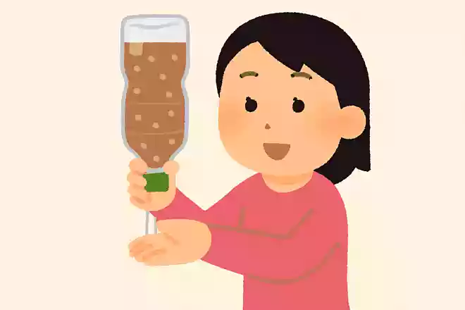 ペットボトルを逆さまに保存すると炭酸が抜けにくいNEW!