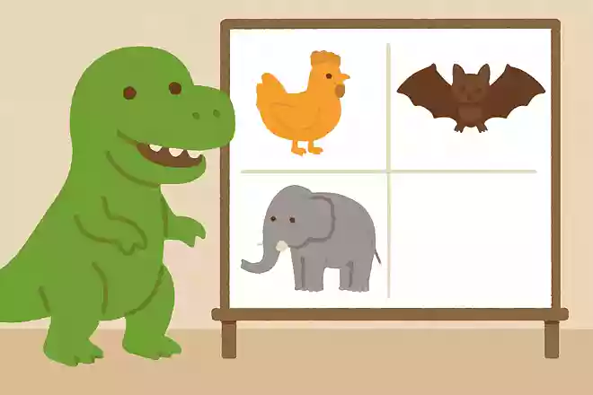 恐竜から進化したと言われている生き物は?