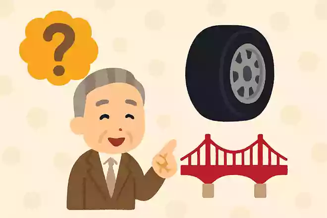 タイヤメーカーの創設者の石橋正二郎さんは、名字から会社の名前にしました。タイヤメーカーの名前は何でしょうか?