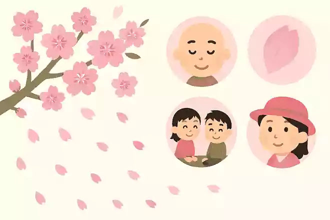満開を過ぎた桜は数日で散る
