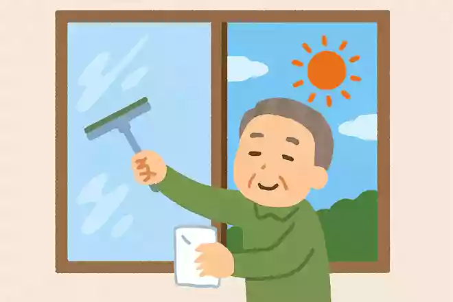 窓の掃除に適しているお天気は何でしょうか?