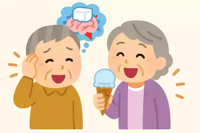 氷やアイスなど冷たいものを食べたときに、頭がキーンとなる理由は何でしょうか?