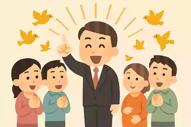 リーダーとは希望を配る人だ。ナポレオン・ボナパルト