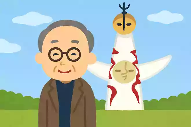 太陽の塔をデザインしたのは誰でしょう?