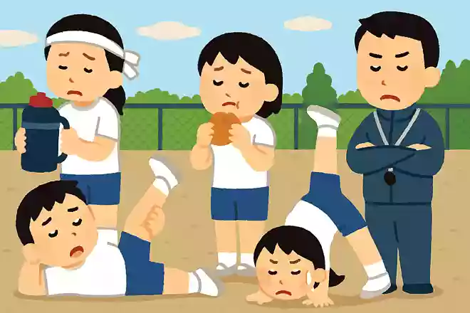部活や体育の授業で、昭和時代ではあることが禁止されていました。あることとは何でしょうか?