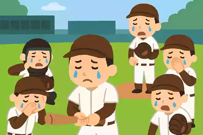 ある野球の試合で、選手全員が泣いていました。なぜ泣いていたのでしょうか?
