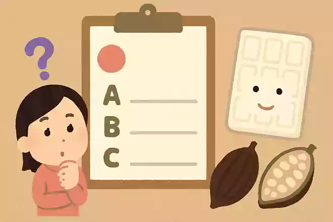 ホワイトチョコレートが白い理由は?