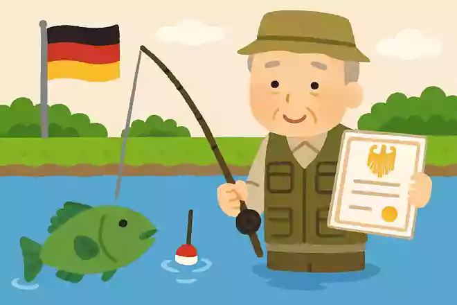 ドイツでは魚釣りをするときに国家資格が必要