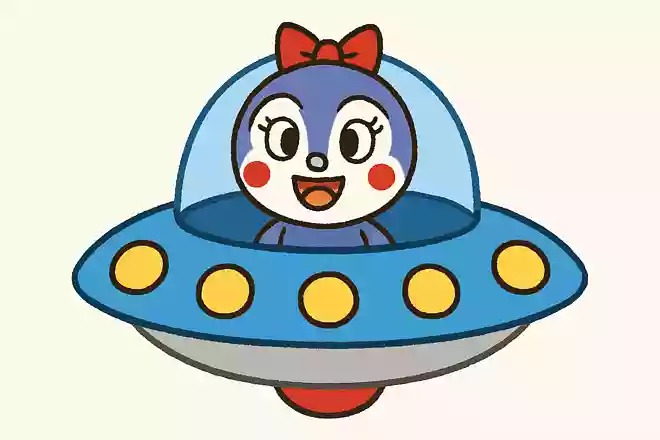 コキンちゃんのUFOの名前は?
