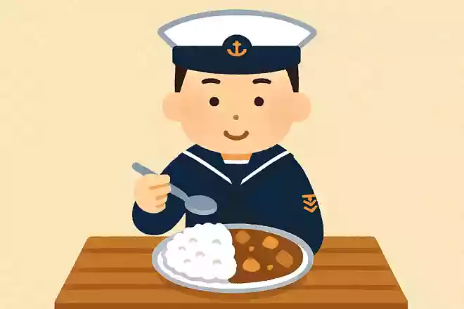 毎週ある曜日に海上自衛隊では、決まってカレーを食べます。何曜日でしょうか?