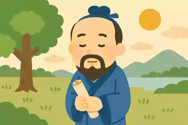 朝に道を聞かば、夕べに死すとも可なり。孔子