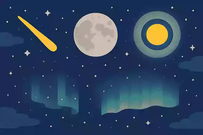 5月によく見られる天体現象は?