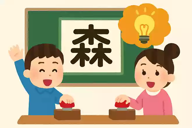 漢字の読み早押しクイズ