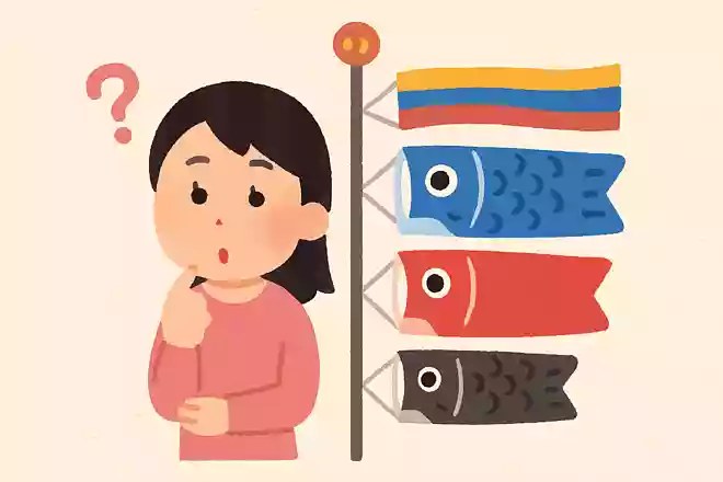 こいのぼりの家族を意味した色は何色でしょう
