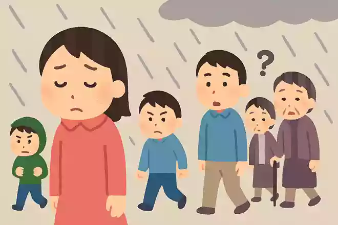 雨が降っているのに誰も傘をさしていないのはどうしてでしょうか?