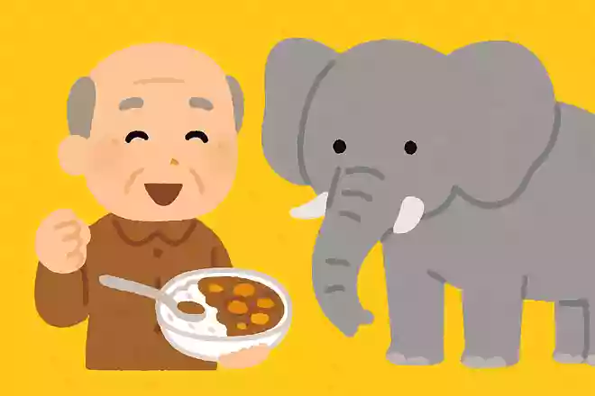 日本初のカレーに、あるものの肉使われていました。何の肉でしょうか?