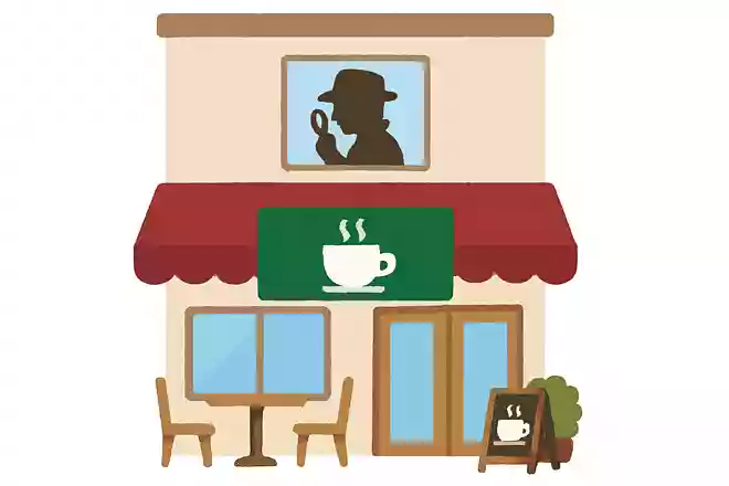 毛利探偵事務所の下にある喫茶店の名前はなんでしょう?