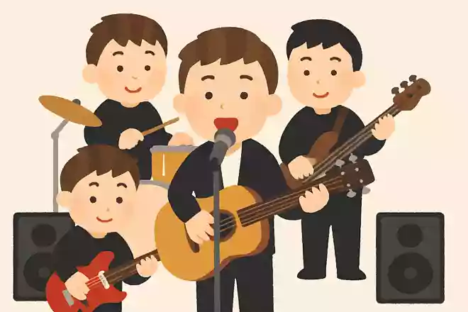 バンドマンの人
