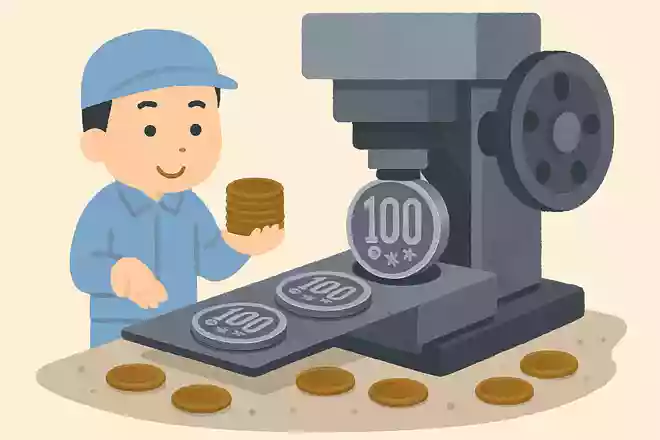 日本の硬貨を作っているところは、どこでしょうか?