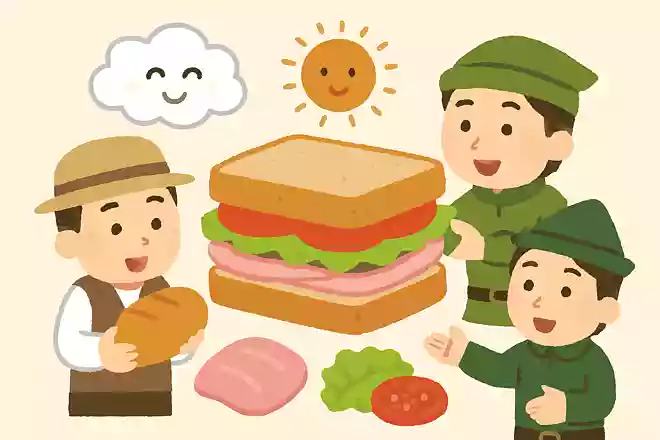 サンドイッチの由来
