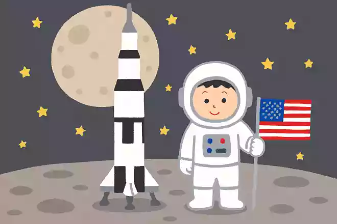 昭和44年アメリカのあるロケットが、人類で初めて月に着陸しました。ロケットの名前は何というでしょうか?