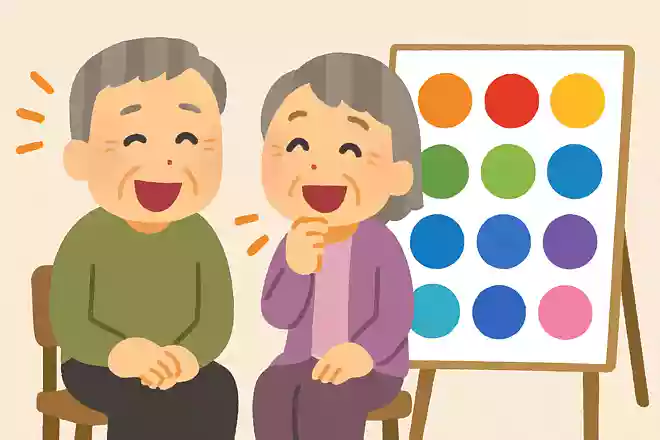 目が疲れたときに、何色を見ると目の疲れが癒えるのでしょうか?
