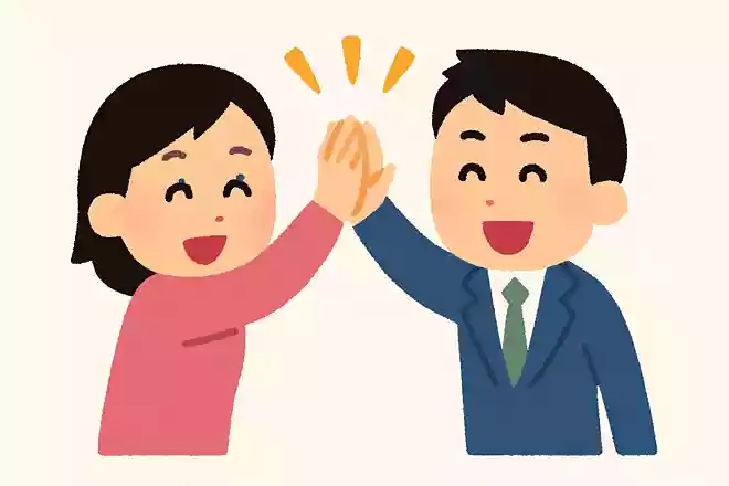「力を合わせて!」「がんばろー!」