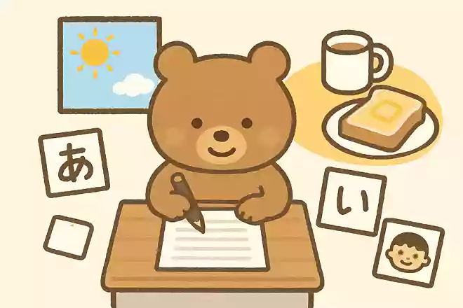 森のくまさん作文