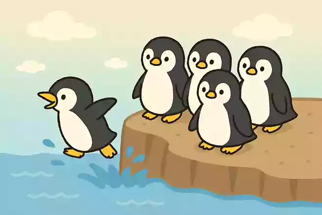 ファーストペンギンとはどういった意味を持つでしょうか?
