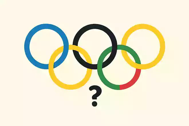 五輪マークの色は「青、黄、赤、緑」もう一つは?NEW!