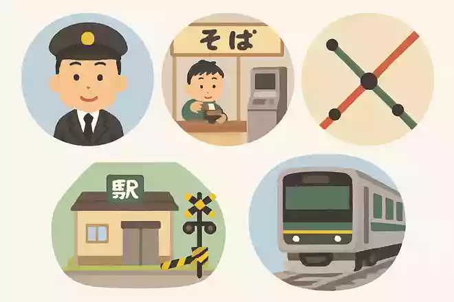 JR東日本中央本線塩尻駅の構内にあるそば屋さんの珍しい特徴はなんでしょうか?