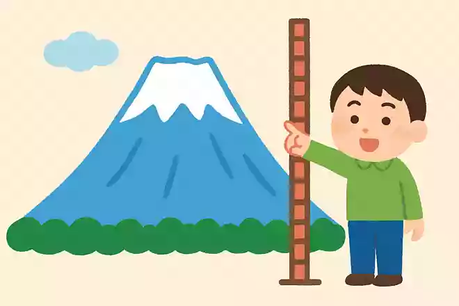 日本一高い、富士山の高さは?