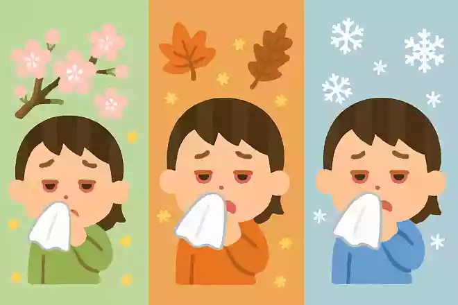 春、秋、冬、アレルギーが出やすい季節はどれ？