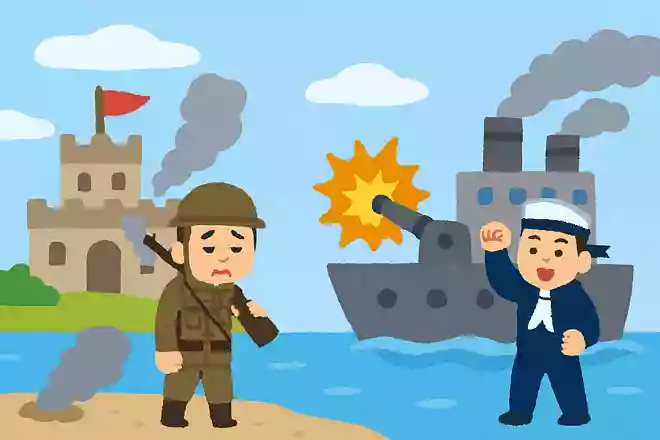 世界で最も短い戦争は1時間で終戦した。