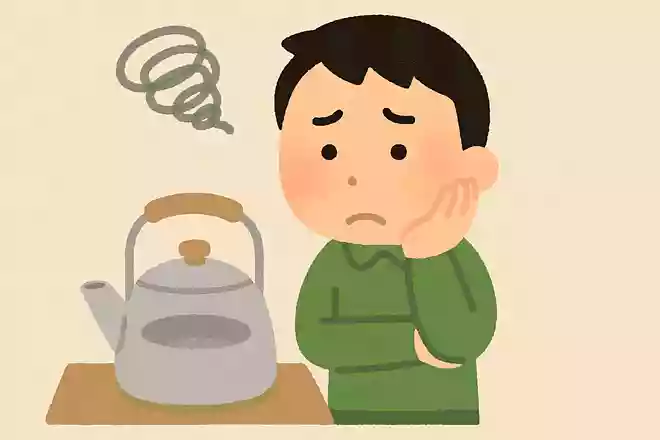 ヤカンで沸かしたお湯が5時間後に無くなっていました。いったいなぜでしょうか?