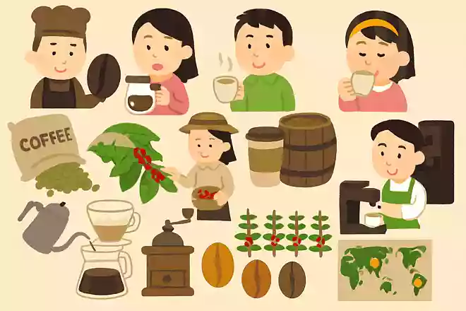 バレルエイジドコーヒーは、コーヒー豆をどのように処理しているでしょうか？