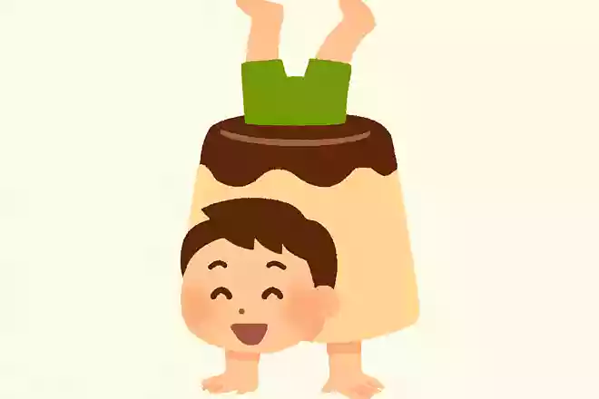 孫が逆立ちしたら、ある食べ物に変身。その食べ物はなんでしょう?