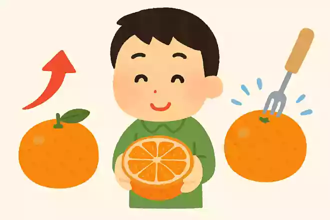 みかんを甘くする方法