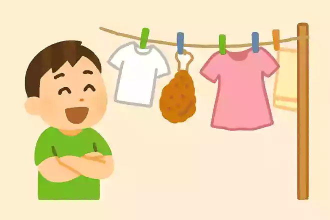 ケンタッキーQ:洗濯物を乾かすのは?