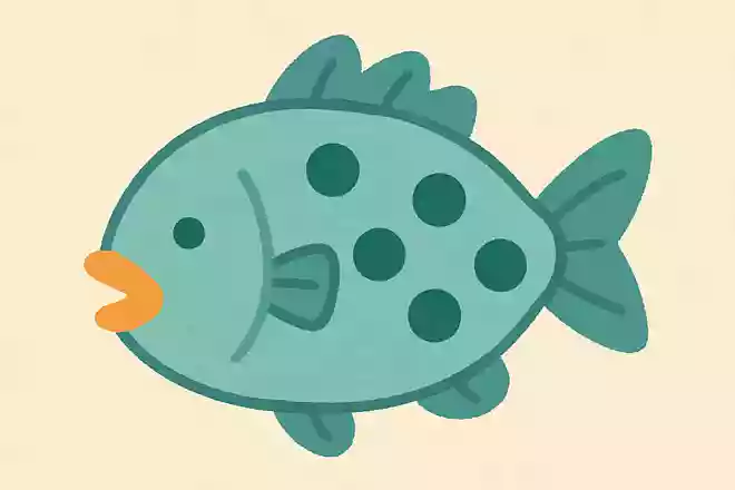 穴が5個ある魚はなんでしょう?