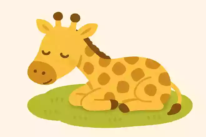 キリンの睡眠時間は3時間である