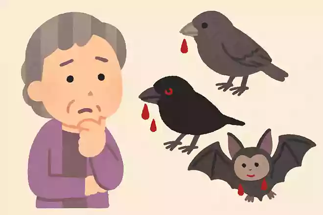 世界に吸血する鳥がいますが、それは次のうちどれでしょうか。