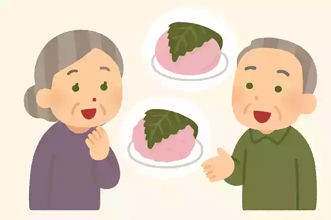桜餅は関東と関西で生地が違う