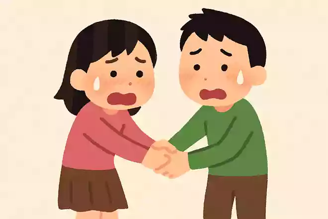 手、つないでもいい?