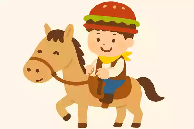 ハンバーガーキッドの愛馬の名前は何でしょう?